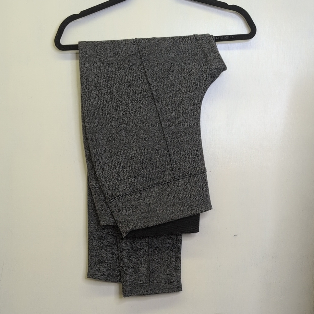 Nine West Black Textured Leggings
